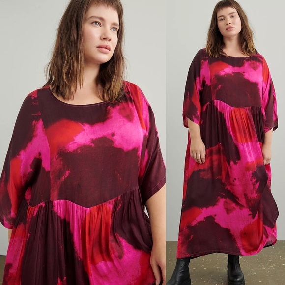 Anthropologie Lysandra Tie-Dye Maxi Dress - Picture 8 of 9